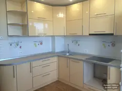 Kitchen plastic beige photo