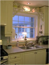 Photo Of The Kitchen So That The Sink Is Near The Window