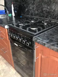 Hephaestus plates in the kitchen interior