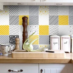 Wallpaper Like Tiles For The Kitchen Photo