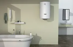 Boiler In The Bathroom Interior