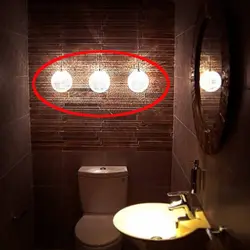 Светильник В Ванную И Туалет Фото