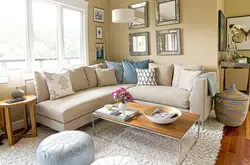 Sofa area in living room design