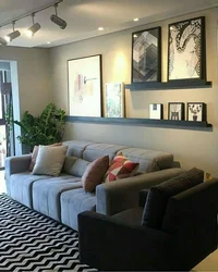 Sofa area in living room design