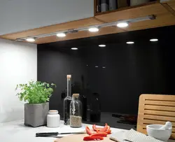 LED Lamps In The Kitchen Interior