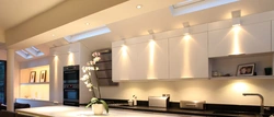LED Lamps In The Kitchen Interior