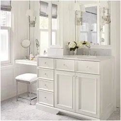 Bathroom design with vanity