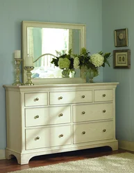 Photo of chests of drawers for a classic bedroom