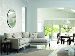 Pearl Color In The Living Room Interior Photo