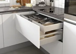 Kitchens with drawers photos