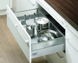 Kitchens with drawers photos