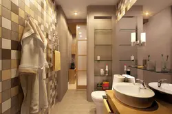 Дизайн ванной комнаты в студии фото