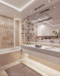 Bathroom Design In Studio Photo
