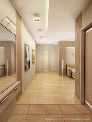 Design of the transition from the corridor to the kitchen