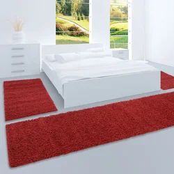 Carpet In The Bedroom Under The Bed In The Interior