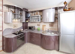 Kitchen right corner design