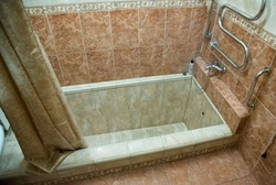 DIY tile bath photo