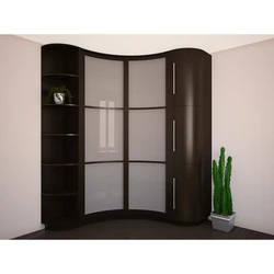 Corner Sliding Wardrobe In The Bedroom Photo