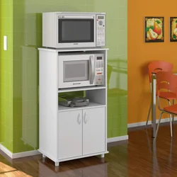 Microwave cabinets for the kitchen photo