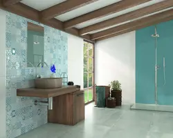 Dune tiles in the bathroom interior