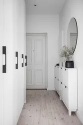 Black And White Interior Hallway Photo