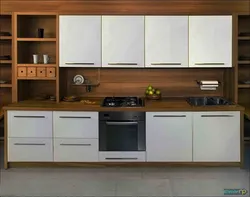 Straight Kitchen Apron Design