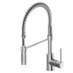 Kitchen faucet with flexible spout photo