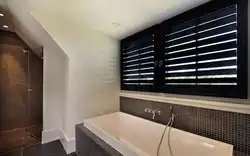 Bathroom blinds design