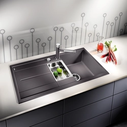 Photo of kitchen sinks square