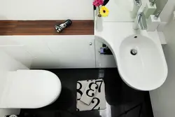Bathtub sink above bathtub photo