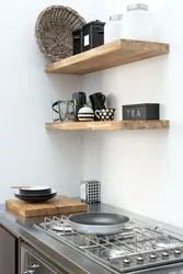 Kitchen Shelves For Countertops Photo