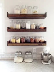 Spice rack for the kitchen photo