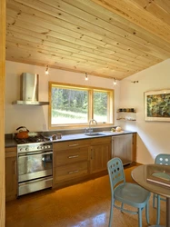 Lining On The Ceiling Kitchen Photo