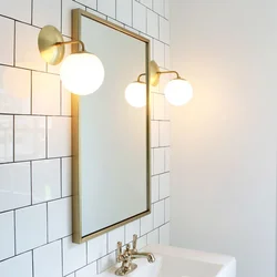 Bathroom wall lamp photo
