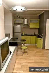 Kitchen Interior In A Small Family Photo