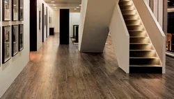 Wood-Look Floor In The Hallway Photo