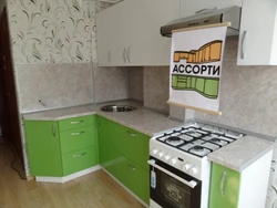 Malaga countertop in the kitchen interior