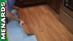 Install Laminate Flooring In The Kitchen Photo