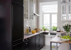Kitchen design with low window