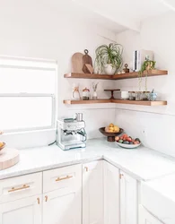 How To Decorate A Corner In The Kitchen Photo
