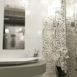 Bathroom Tiles With Ornament Photo