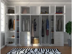 Wardrobes In The Hallway In A Modern Style Photo Contents