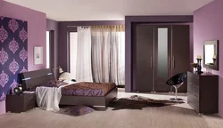 Bedroom lapis lazuli photo in the interior