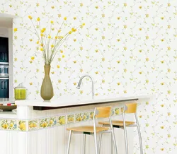 Non-Woven Washable Kitchen Wallpaper For Walls Photo