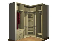 Photo Of Corner Cabinets Inside The Hallway