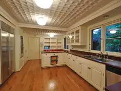 Потолок на кухню из плитки все фото