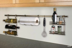 Roof rails for the kitchen how to hang photo
