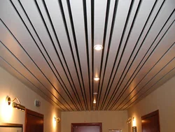 Photo Ceiling Panels In The Hallway