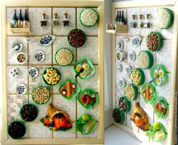 DIY kitchen wall panel photo
