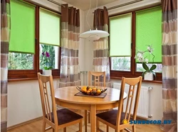 Wooden Curtains For The Kitchen Photo